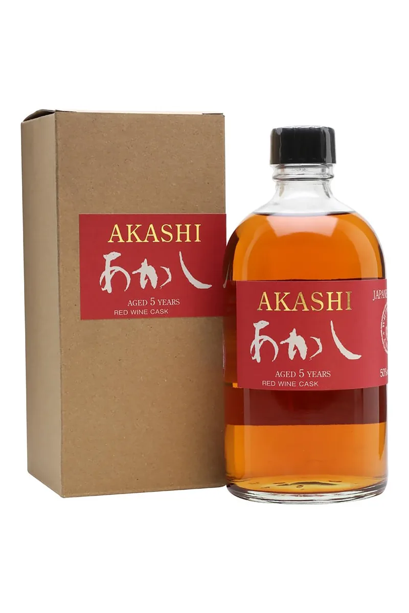 Akashi 5 Year Old Red Wine Cask Single Malt bottle