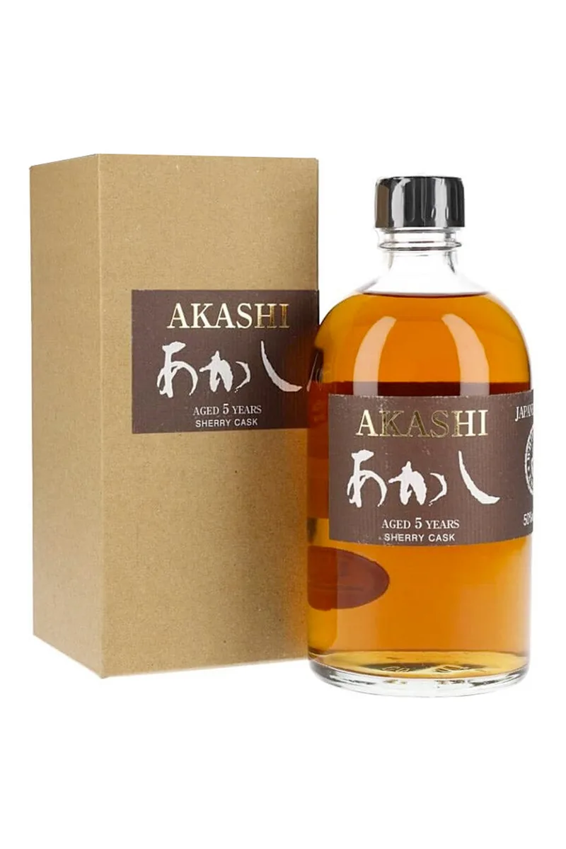 Akashi 5 Years Old Sherry Cask bottle