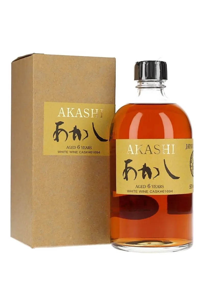 Akashi 6 Year Old White Wine Cask Single Malt bottle