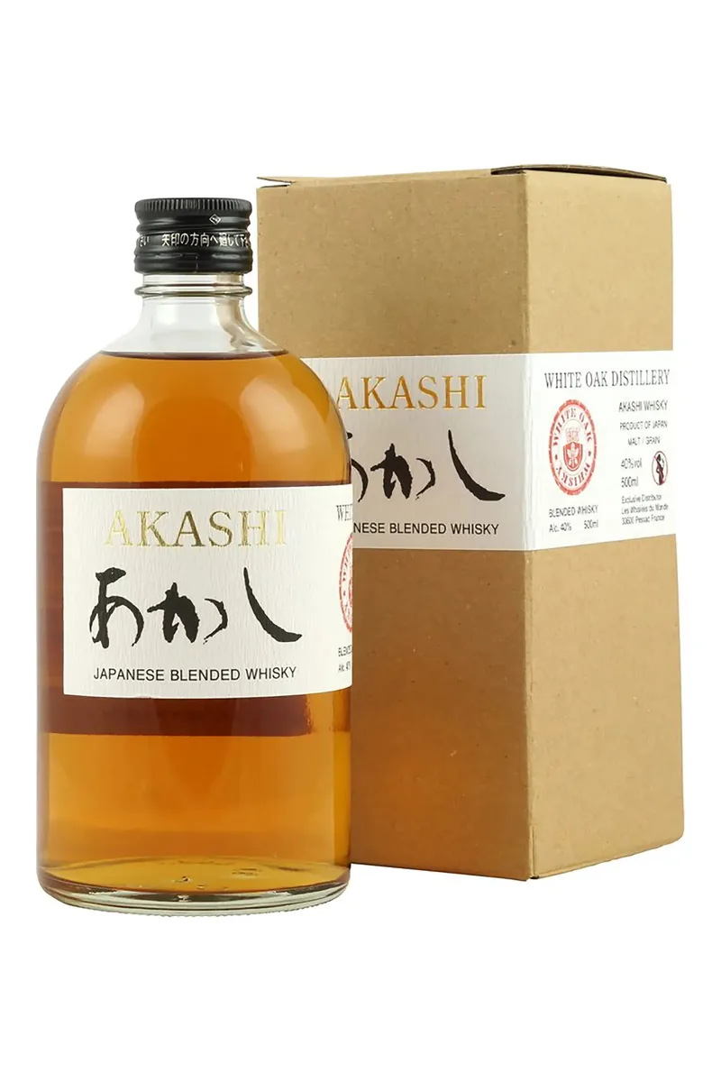 Akashi Blended Malt Whisky bottle