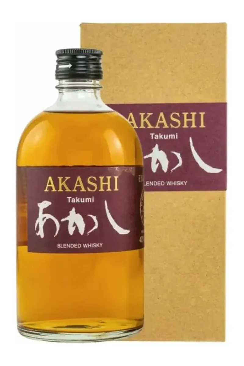 Akashi Takumi Blended Whisky bottle