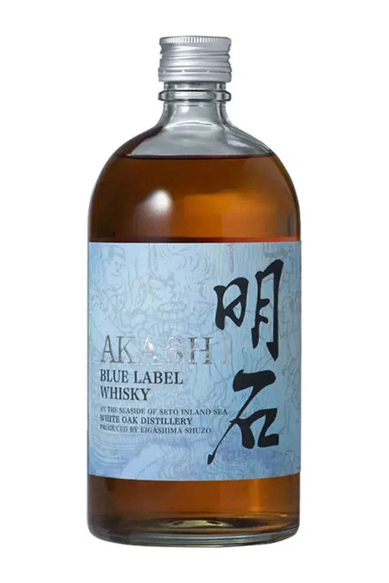 Akashi White Oak Akashi Blue Blended Whisky bottle