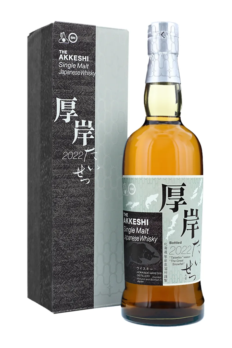 Akkeshi Taisetsu Single Malt bottle