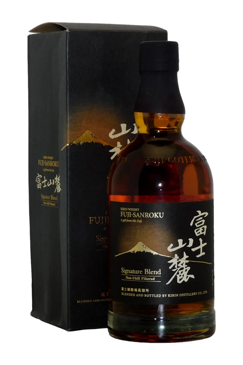 Fuji Sanroku Signature Blend bottle