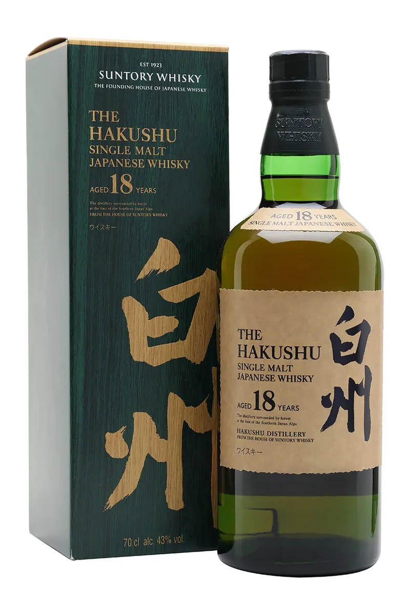 Hakushu 18 Year Old bottle