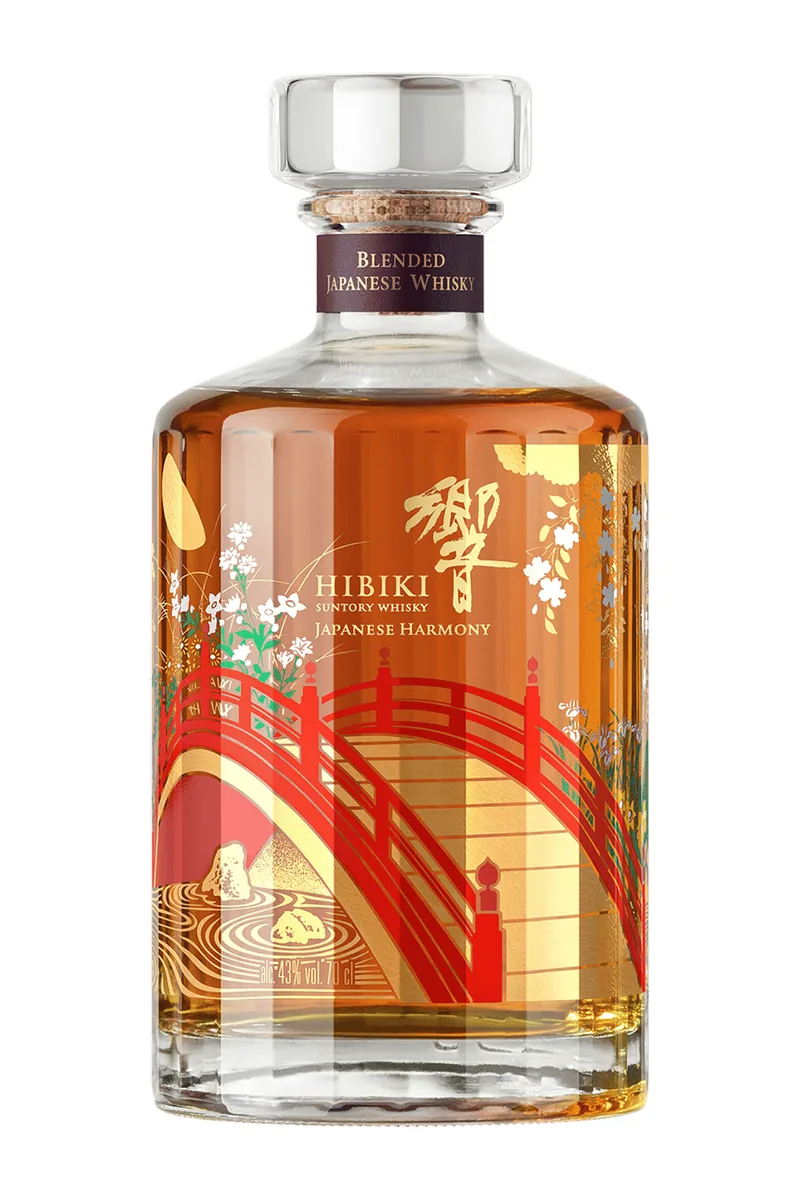 Hibiki Harmony Blended 100th Anniversary Edition bottle