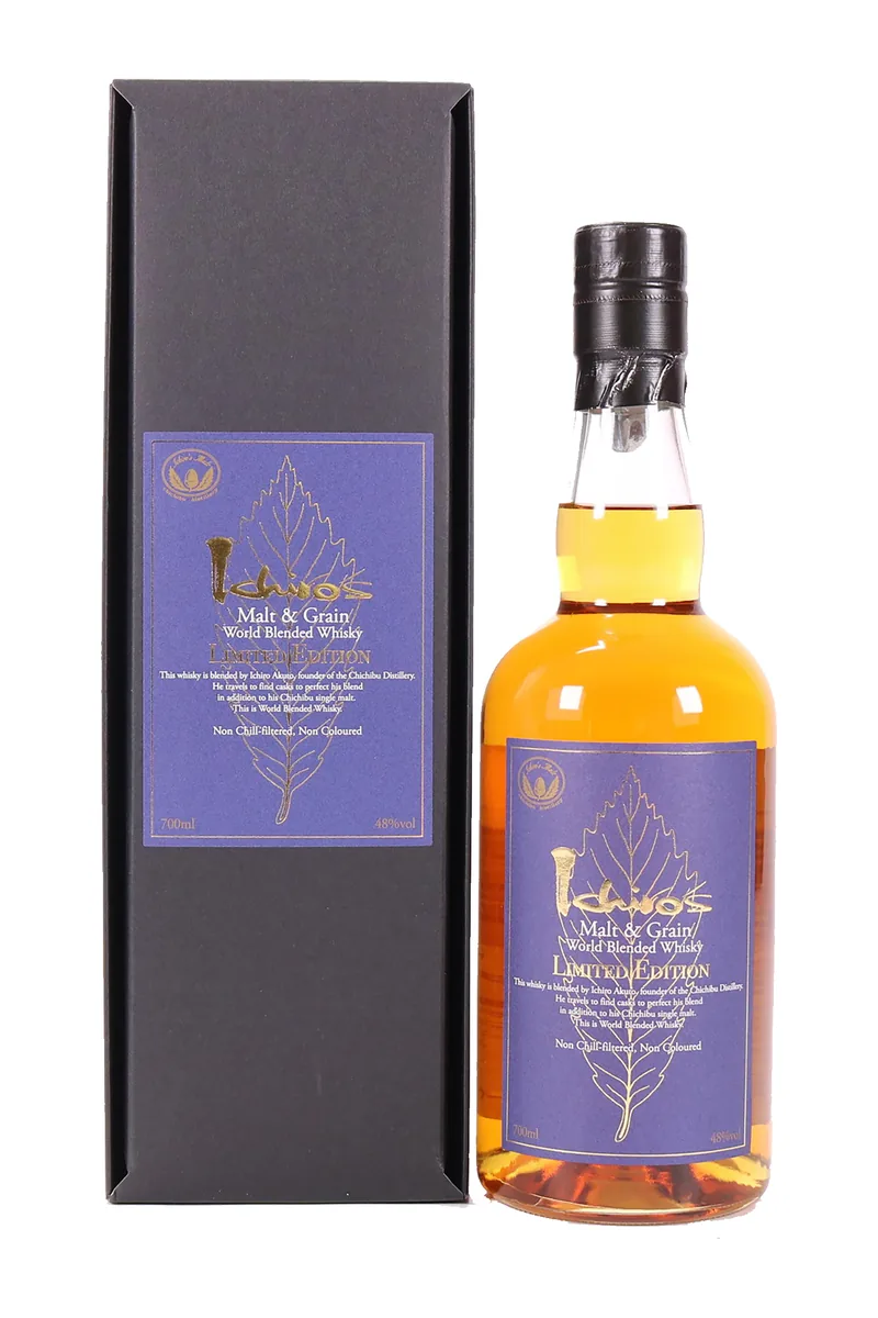 Ichiro's Malt & Grain Limited Edition World Blended bottle