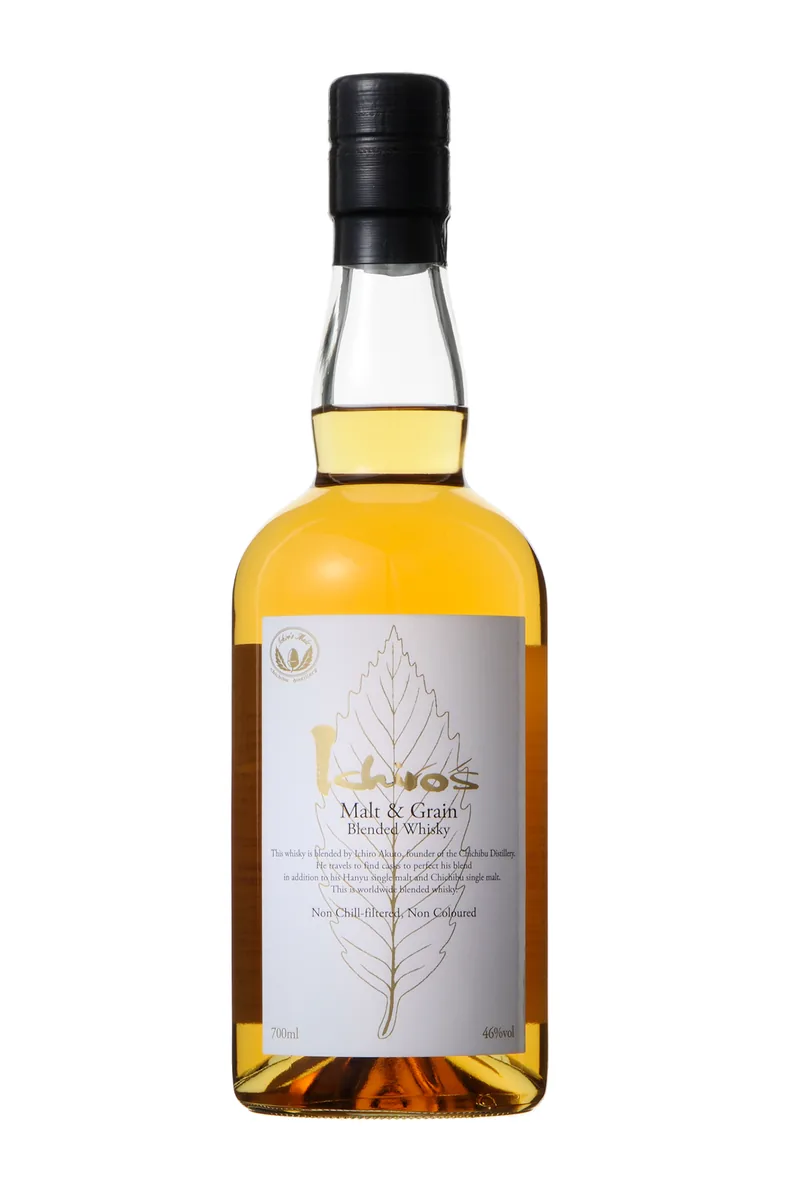 Ichiro's Malt & Grain World Blended bottle