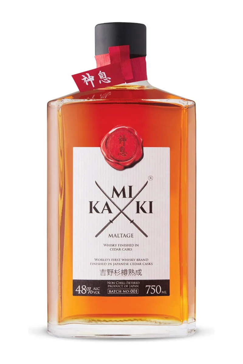 Kamiki Blended Malt Whisky bottle