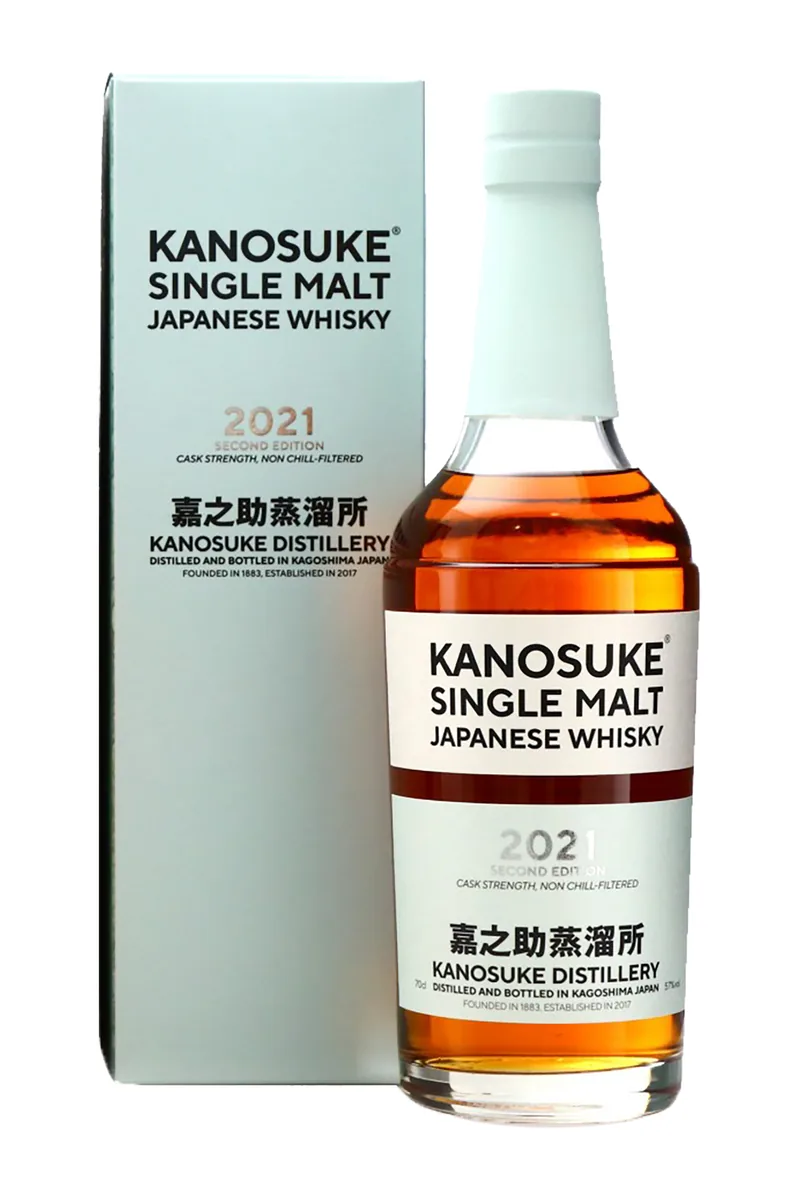 Kanosuke Single Malt Second Edition 2021 bottle