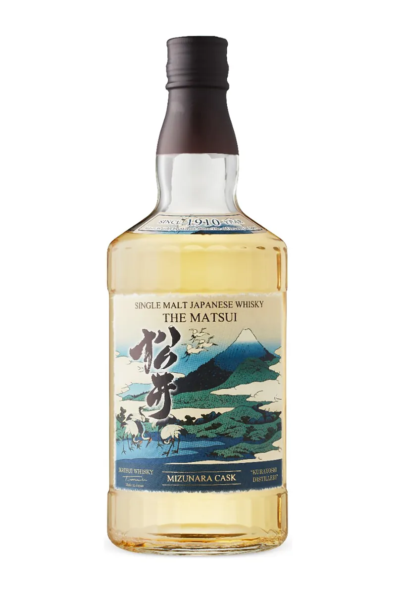 Kurayoshi Mizunara Cask Single Malt bottle
