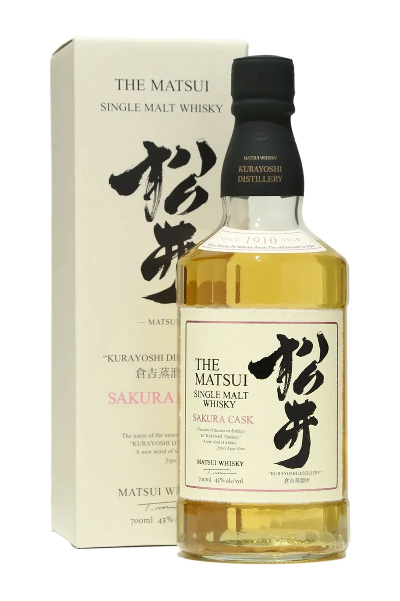 Kurayoshi Sakura Cask Single Malt bottle