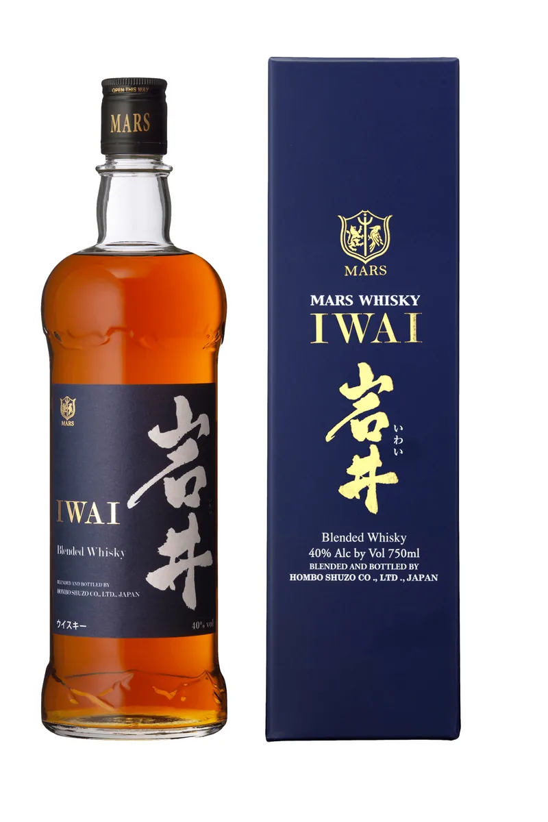 Mars Iwai bottle