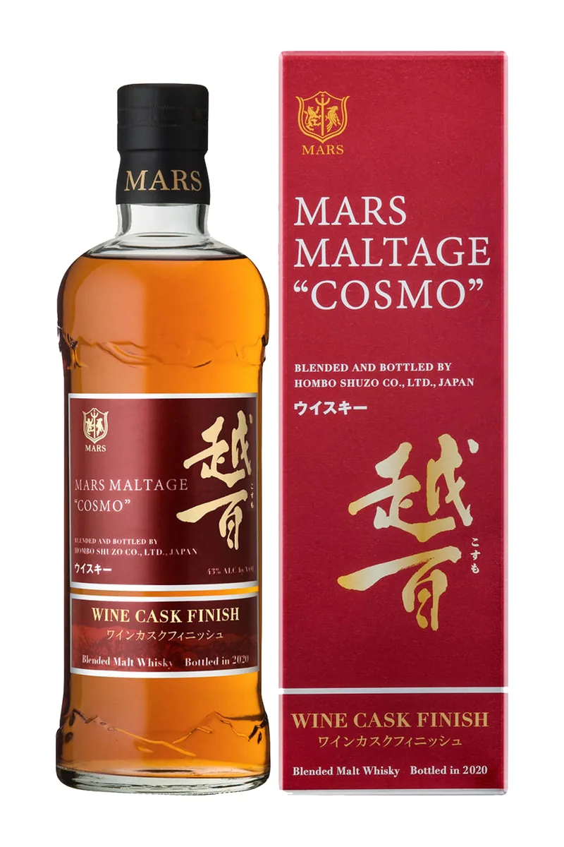 Mars Maltage Cosmo Wine Cask Finish bottle