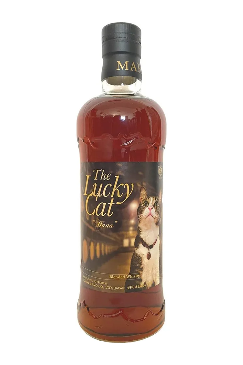 Mars The Lucky Cat Hana bottle