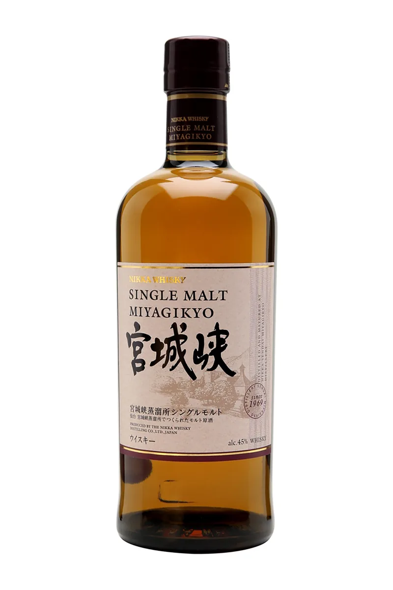 Miyagikyo Single Malt bottle