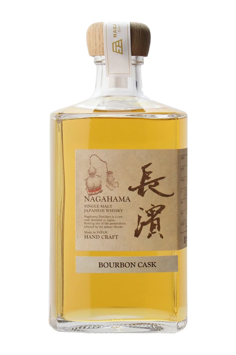 Nagahama Bourbon Cask Single Malt bottle