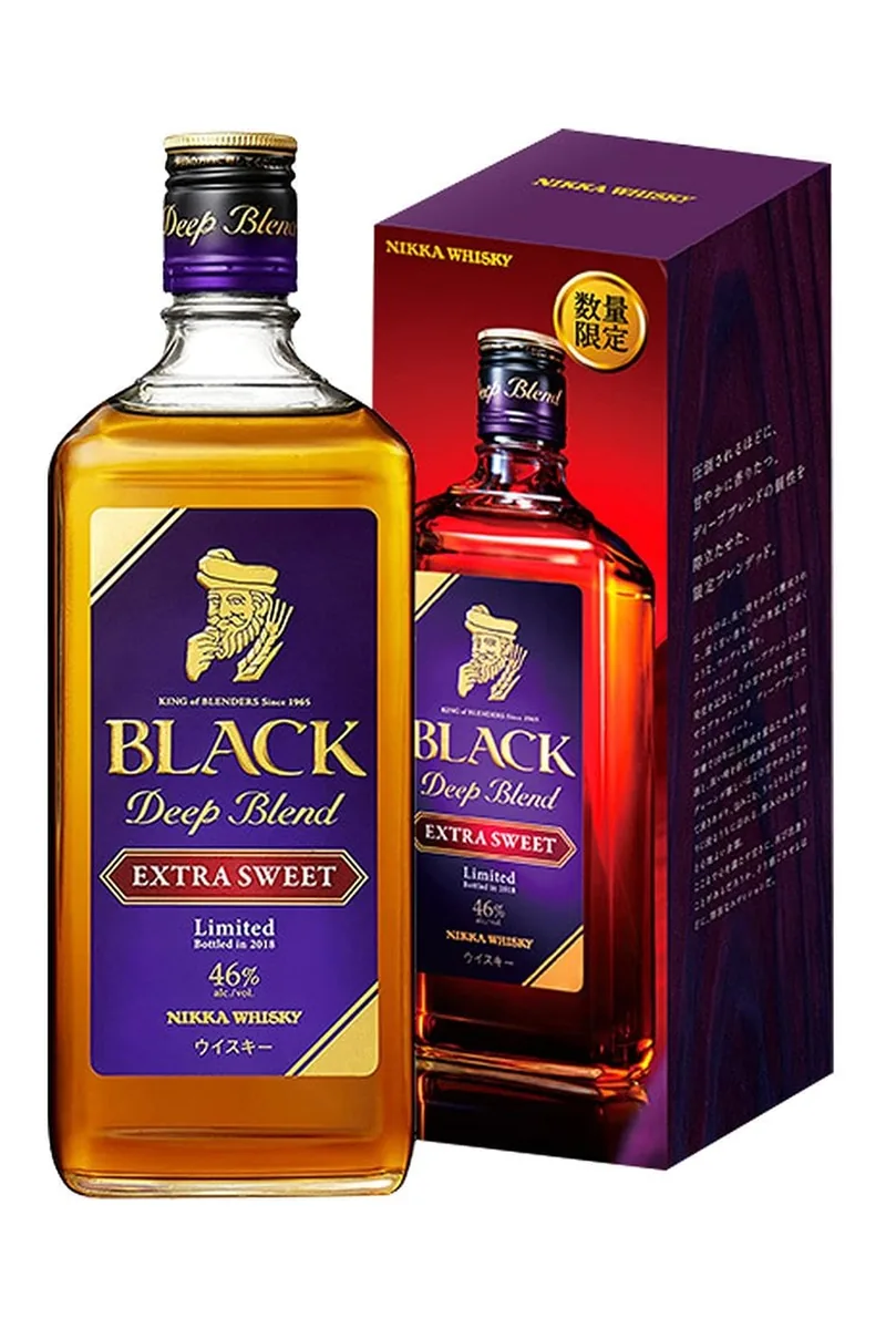 Nikka Black Deep Blend Extra Sweet Limited Bottled 2018 bottle
