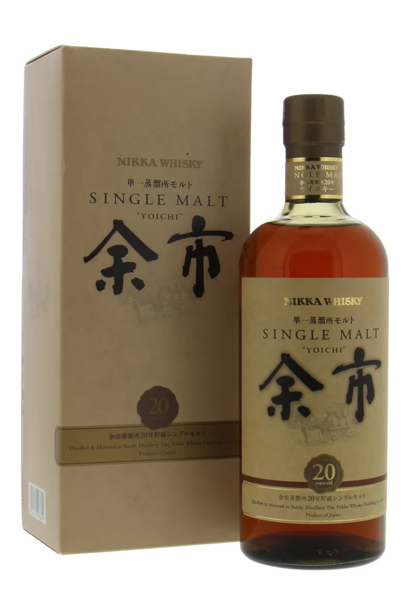 Nikka Yoichi 20 Year Old Cask Strength bottle