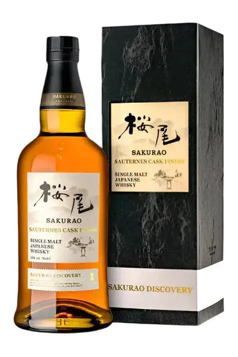Sakurao Single Malt Sauternes Cask bottle