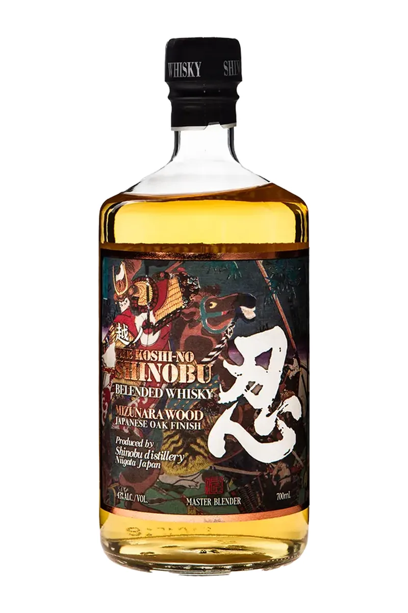Shinobu Blended Mizunara bottle