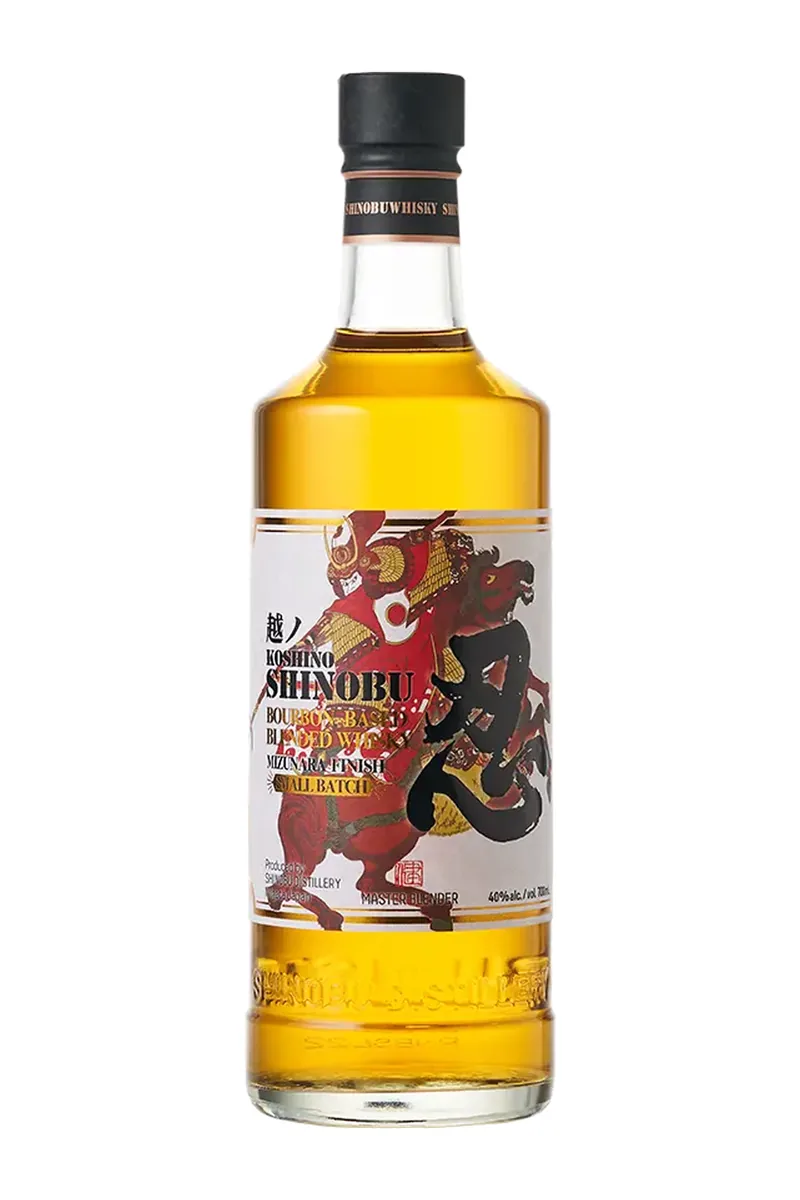 Shinobu Bourbon Based Blended Mizunara Finish bottle