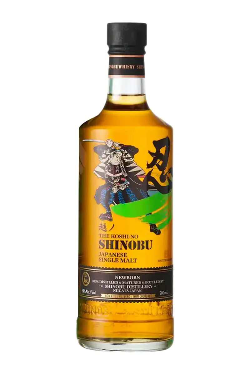 Shinobu Newborn Single Malt bottle