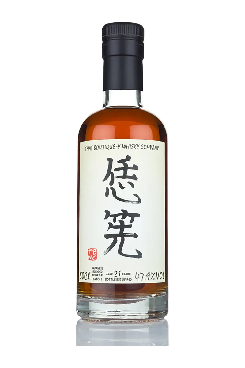 That Boutique-y Whisky Company Japanese Blended 21 Year Old Batch 2 bottle
