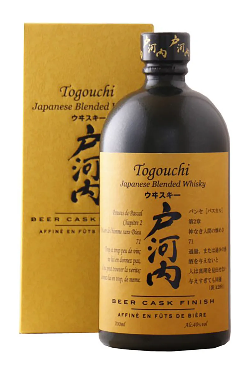 Togouchi Beer Cask Finish bottle