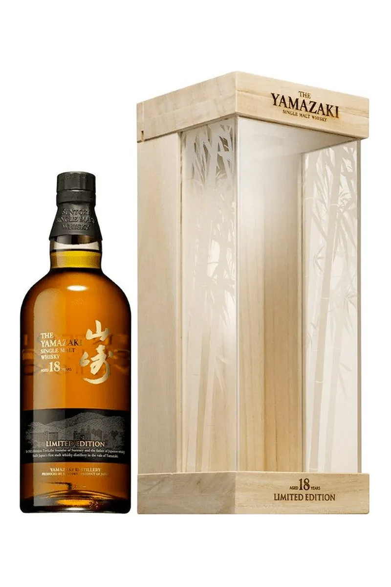Yamazaki 18 Year Old Limited Edition Single Malt bottle